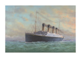 Titanic Kunstdrucke von Edward Walker
