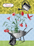 My Beautiful Garden Print by Hélène Druvert