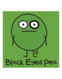 Black Eyed Pea Reprodukcje autor Todd Goldman