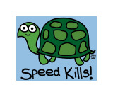 Speed Kills Affiches par Todd Goldman