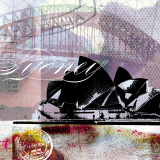Sydney Stamps Lámina por Meringue
