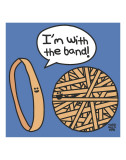 I’m With The Band Art by Todd Goldman