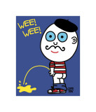 Wee Wee Plakaty autor Todd Goldman