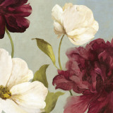 Deep Peonies II Prints by Asia Jensen