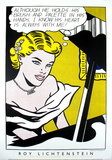 Joven al piano Serigrafía por Roy Lichtenstein