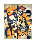 La Joconde Aux Cles Collectable Print by Fernand Leger