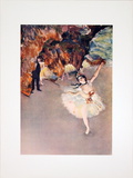 Danseuse Poster par Edgar Degas