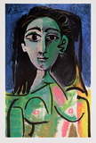Buste de Femme (Jaqueline) Collectable Print by Pablo Picasso