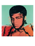 Muhamed Ali Posters par Andy Warhol