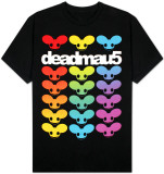 Deadmau5 - Multicolor Head T-shirts