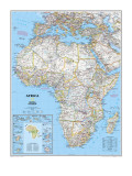 Africa Political Map Prints