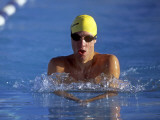 Male Swimming the Breaststroke Photographic Print
