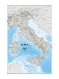 Carte de l'Italie Affiches