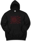 Hoodie: Banzai Flag out of Japanese National Anthem T-shirts