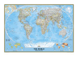 Mapa político mundial Lámina Mapa político mundial Lámina