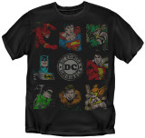 Justice League - 9 patch Shirt