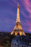 Eiffel Tower at Dusk Posters Eiffel Tower at Dusk Posters