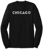 Long Sleeve: Chicago Neighborhoods T-Shirt