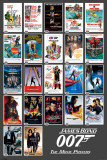 James Bond - 22 Movie Posters Posters