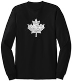 Long Sleeve: Canada National Anthem T-Shirts