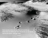 Footprints - Quote Prints