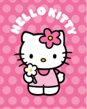 Hello Kitty Polka Dot Flower Láminas
