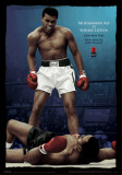 Muhammad Ali v.s. Liston - Colour Kunstdrucke