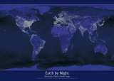 Earth by Night Poster