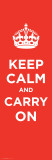 Mantener la calma y seguir adelante Pósters Mantener la calma y seguir adelante Pósters