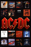 AC/DC - Album Covers Poster