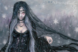 Victoria Frances (Winter Gothic) Poster
