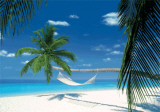 Maldives Island Hammock Affiches