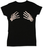 Juniors: Misfits - Skeleton Hands T-Shirts