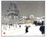 Henri Riviere - Eiffel Tower Poster