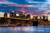 Brooklyn Bridge At Dusk Plakater