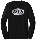 Long Sleeve: John 3:16 Tshirt