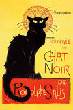 Steinlen - Chat Noir Poster by Theophile Alexandre Steinlen