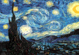 Van Gogh - Starry Night Poster von Vincent van Gogh