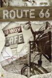 Route 66 - Map Posters