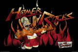 Simpsons - Homer Rocks Lámina