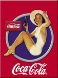 Coca Cola Plaque en métal