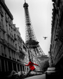 La Veste rouge Affiche