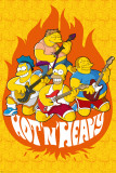Simpsons - Hot And Heavy Pósters Simpsons - Hot And Heavy Pósters