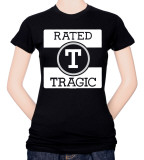 Juniors: Switchblade - Rated T for tragic T-shirty
