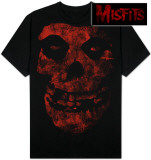 Misfits - Red Distressed T-Shirts