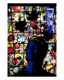 David Bowie Sträckt Canvastryck