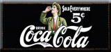 Coca Cola Blikskilt
