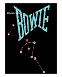 David Bowie Sträckt Canvastryck