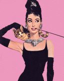 Audrey Hepburn - Pink Prints