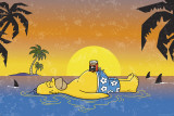 Simpsons - Homer Shark Posters Simpsons - Homer Shark Posters